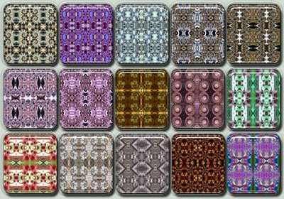 Styles for Photoshop - Patterned glass