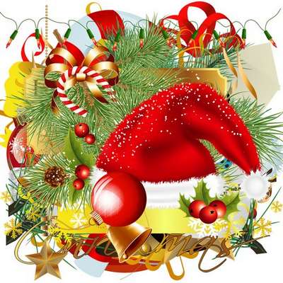 The New Year clipart in Psd – Festive elements The New Year clipart in Psd – Festive elements