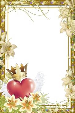 Collection of PNG frames - symbol of the flower Collection of PNG frames - symbol of the flower
