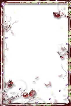 Collection of PNG frames - symbol of the flower Collection of PNG frames - symbol of the flower