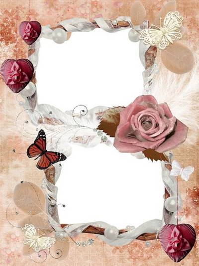 Delicate psd frame for two photos in vintage style - My inspiration Delicate psd frame for two photos in vintage style - My inspiration