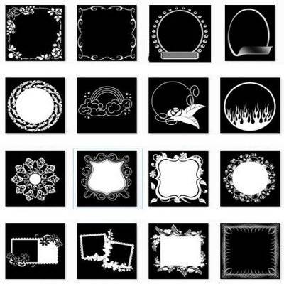 Set of masks for photoshop