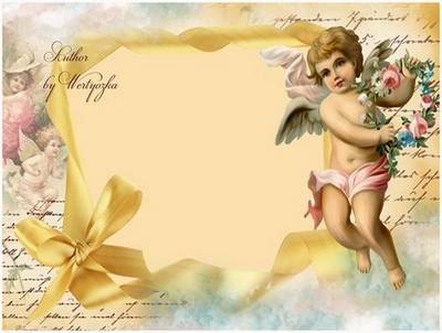 Vintage photo frame - My angel Vintage photo frame - My angel