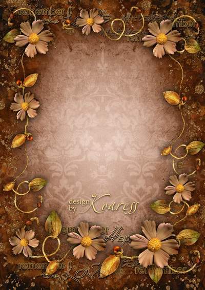 Romantic photo frame - Aroma of spices Romantic photo frame - Aroma of spices