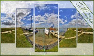 Polyptych in psd for photoshop - Little Marina Polyptych in psd for photoshop - Little Marina