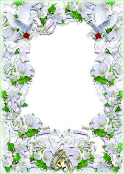 Wedding frame for a photo - Let it be a friendly family Wedding frame for a photo - Let it be a friendly family