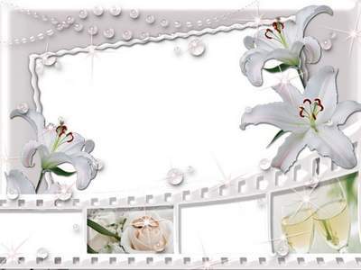 Frame for photoshop - Wedding