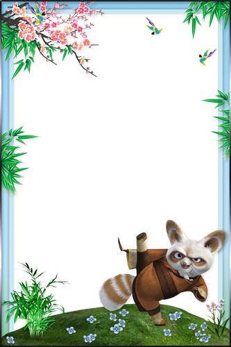 7 Kid's Photoframe - Kung Fu Panda 7 Kid's Photoframe - Kung Fu Panda
