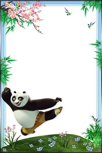 7 Kid's Photoframe - Kung Fu Panda 7 Kid's Photoframe - Kung Fu Panda