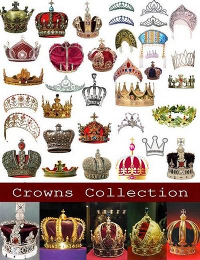 Collection crowns 7CDR + JPG + PNG + PSD files free download