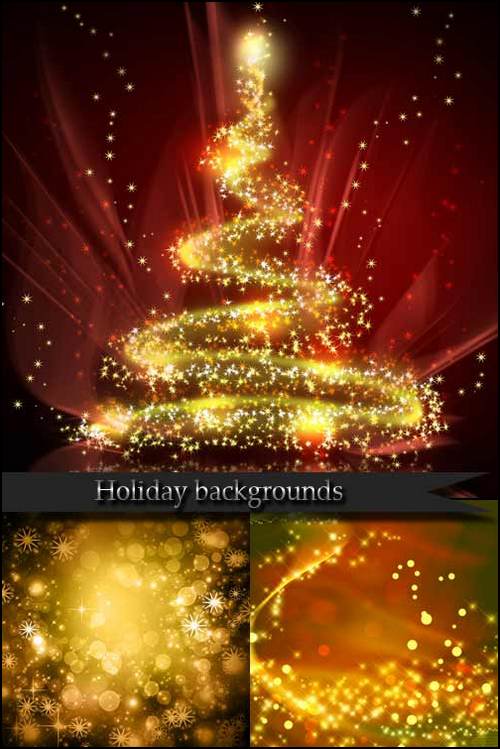 Happy New Year and Merry Christmas! JPG backgrounds.