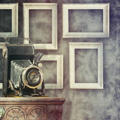 Vintage backgrounds with light filters (HQ)