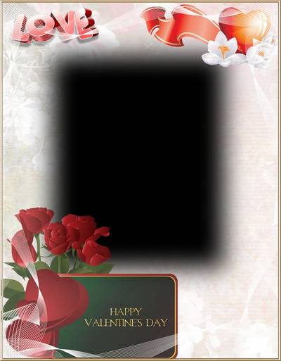 Photoframe - For you darling - Valentine's photo frame psd