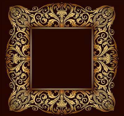 Gold Frame psd cutouts for photoshop free download Gold Frame psd cutouts for photoshop free download