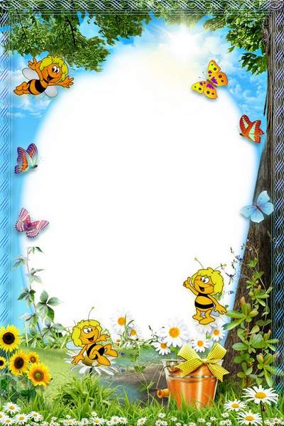 Kid's Frame Sunny Day with Bees download Kid's Frame Sunny Day with Bees download