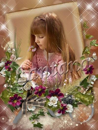 Frame for decoration photo free download - Flower Fairy Frame for decoration photo free download - Flower Fairy