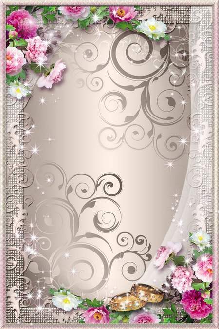 Romantic Frame - Wedding Tulips Romantic Frame - Wedding Tulips