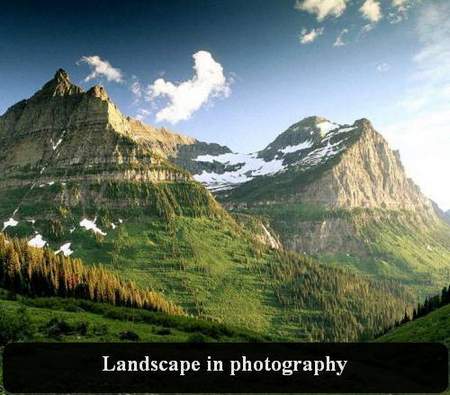 Landscape in photography