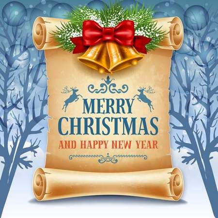 New Year Psd source – the Festive letter