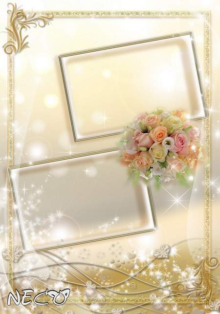 Wedding templates - Gold light - 6 elements Wedding templates - Gold light - 6 elements