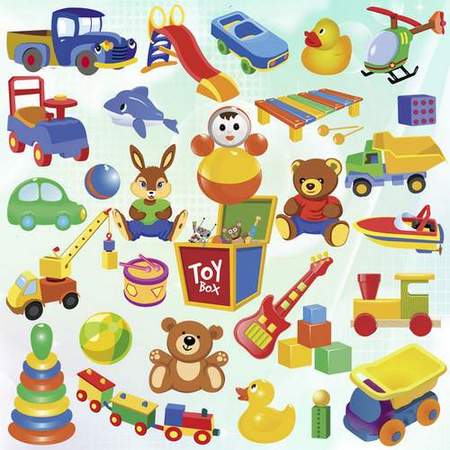 Toys Clipart download - Clipart on a transparent background (free psd file)