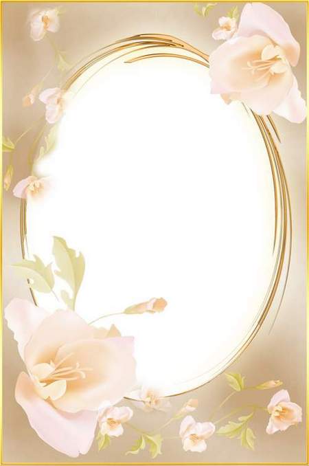 Delicate frame psd for photo - Pastel Delicate frame psd for photo - Pastel