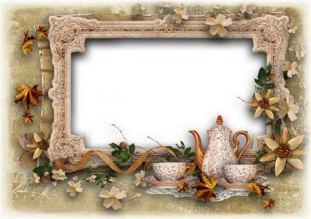 Vintage Frame psd template download. Transparent PNG Frame ...