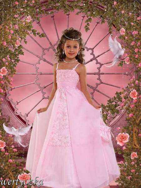 The Children's template - the Princess and pigeons The Children's template - the Princess and pigeons