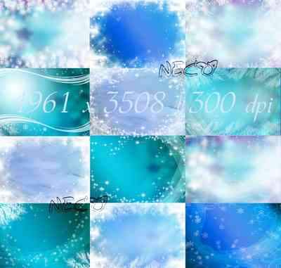 New years Backgrounds with snow