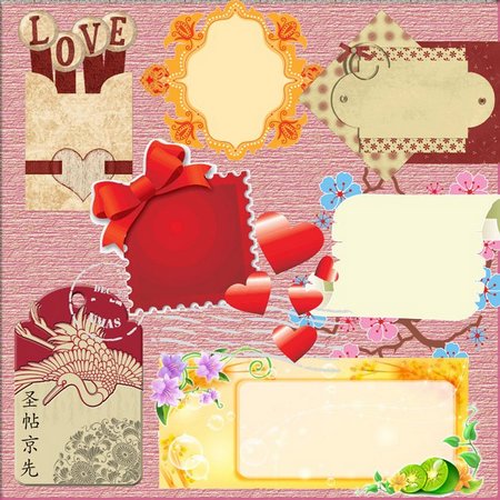 background for labels