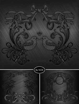 Excellent metal patterned backgrounds
