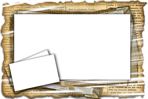 paper frame template