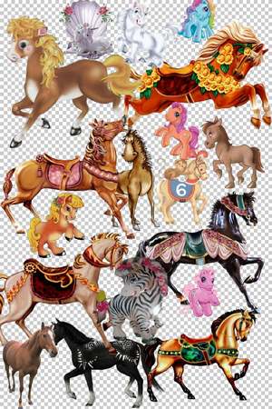 Horse Clipart PSD