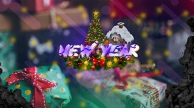 New Year Banner PSD