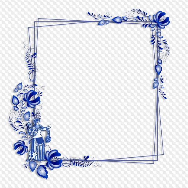 Souvenir frames, corners, design elements, 18 PNG images