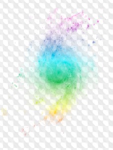 100 Transparent PNG, Magic multicolored spheres