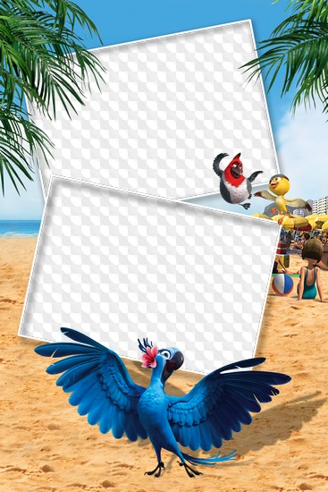 5 PNG Child Frames – Rio movie ( 5 free Rio photo frames png, free ...