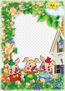 PSD, PNG, Child photo frame, Funny insects. Transparent PNG Frame, PSD ...