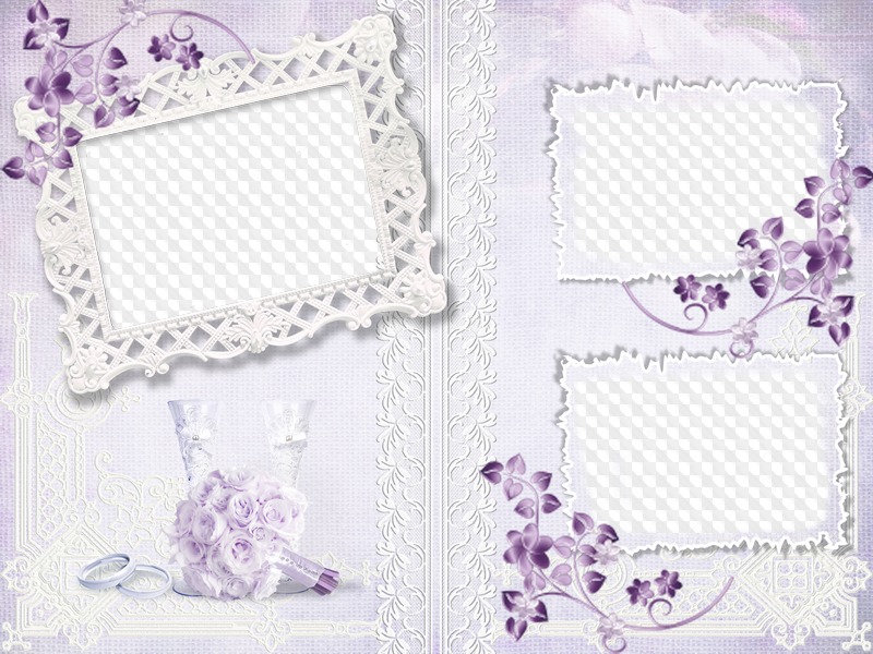 free wedding photo frame