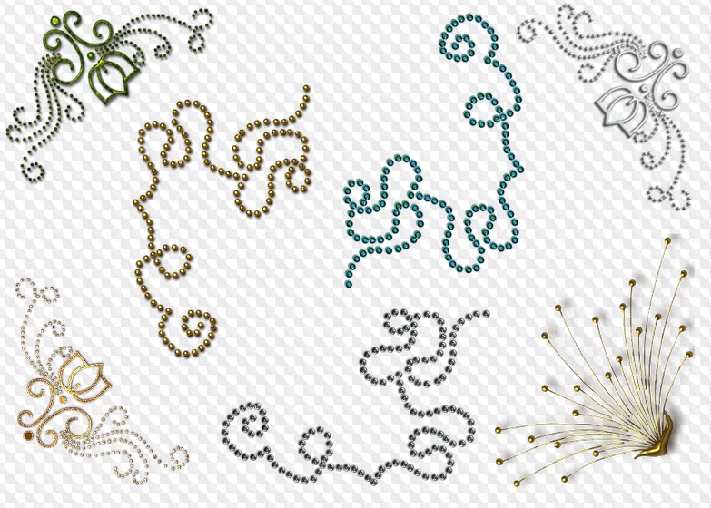 38 PNG, Декоративные уголки с прозрачным фоном