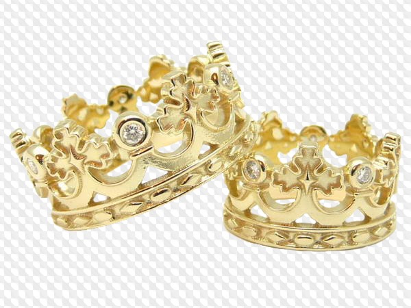 50 PNG, Wedding Rings on transparent background