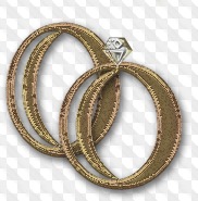 50 PNG, Wedding Rings on transparent background