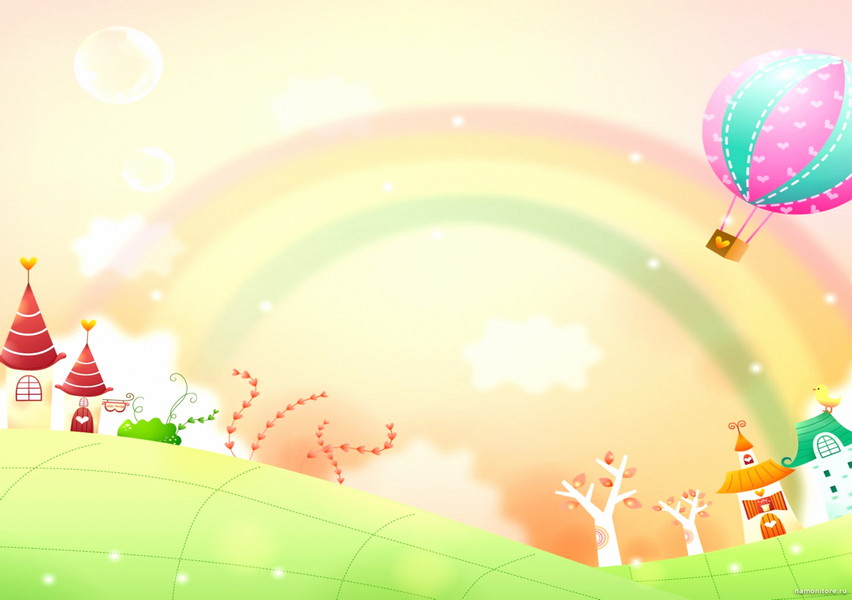 Childrens Autumn Photo Frame 4 childrens backgrounds