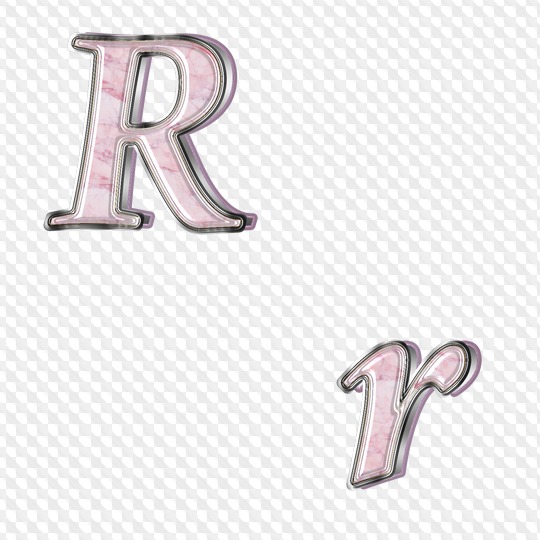 71 Png Pink Marble Alphabet Letters Numbers And Punctuation On Transparent Background Latin Cyrillic Psd