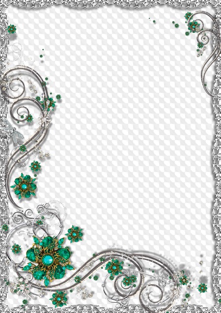 Photo Frame template emerald