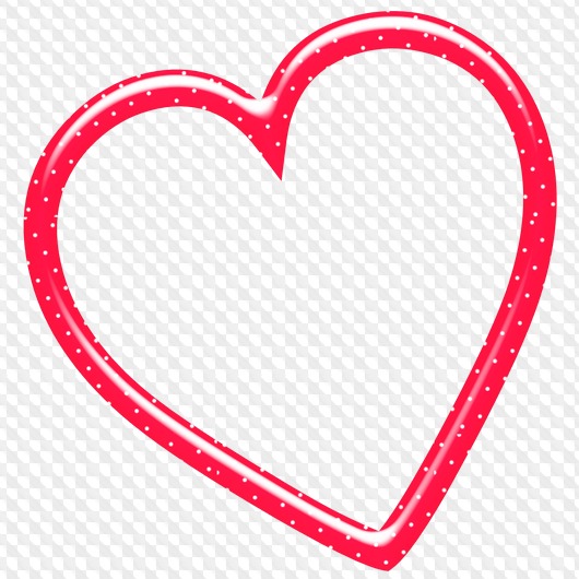 25 Heart PNG Frames Scrap and Tubes for Free Downloads