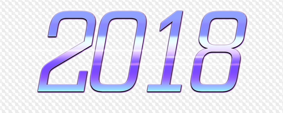 Numbers 2018 | Free Graphics in different styles with transparent ...