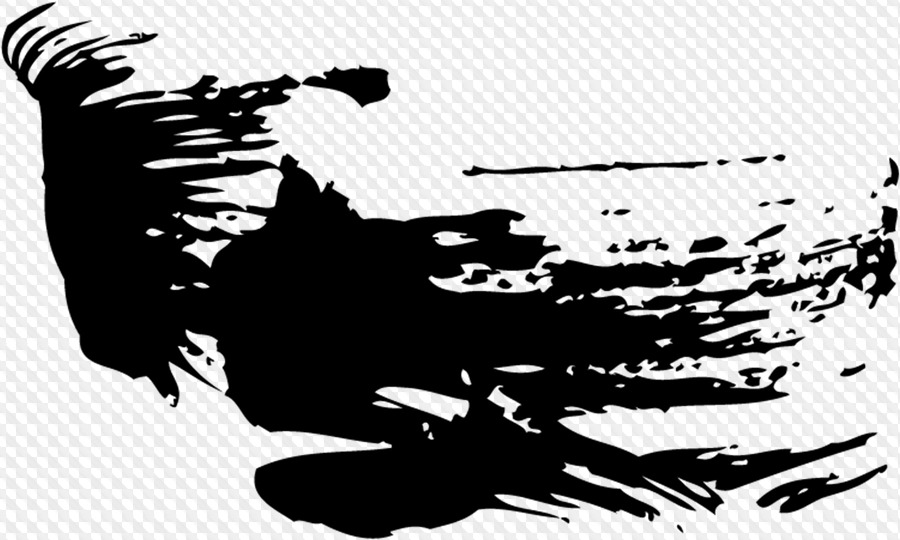 55 PNG, черные штрихи на прозрачном фоне