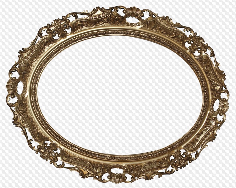 Picture frame PNG with transparent background, 117 PNG frames