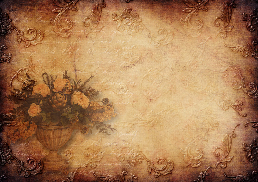 28 JPG, Fondos Vintage con Flores para